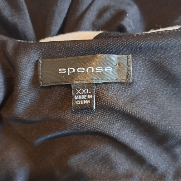 Spense women's size XXL maxi dress black & white flowy EUC - Picture 5 of 5